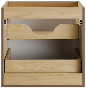 Závěsná skříňka pod umyvadlo Nordic 60 cm dub cremona