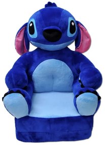 Detské plyšové rozkladacie kresielko LEO