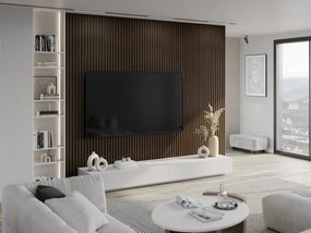 Mexen Lam-B, akustické stenové lamely 275 × 30 cm, HDF doska 4 mm, technická dyha, orech pálený, S100-275307-3015-024