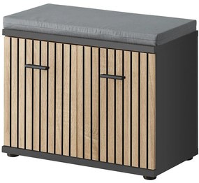 Skrinka na topánky +P Marco Typ F+P Artisan/Antracyt Anas