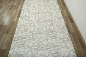 Kúpelňová penová rohož Softy-tex 911 Mramor,  krémová