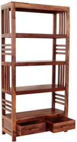 furniture-nabytek.cz - Police masív 90x180x30 z dreva palisander
