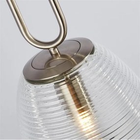 Searchlight 43581-1SN- Luster na lanku ELIXIR 1xE27/60W/230V číra