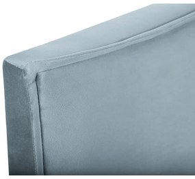 Svetlomodré čelo postele 160x120 cm Natalia – Milo Casa