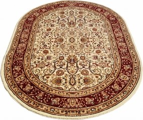 DC Koberec Orient ovál 007 krémová Rozmer: 60×100 cm