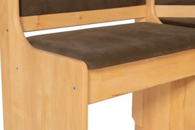 ROHOVÁ JEDÁLENSKÁ LAVICA MINI JELŠA