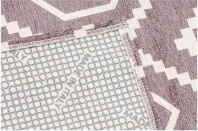 Vysokoodolný kuchynský koberec Honeycomb Hazel, 60x150 cm