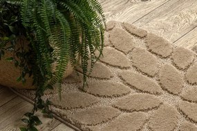 Sada kúpeľňových koberčekov SUPREME STONES kamienky, béžová