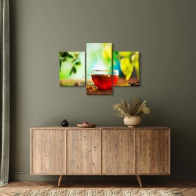 Obraz - Zátišie s čajom (90x60 cm)