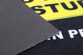 Mercury Flooring, Rohožka Do not disturb (game in progress) 40x60 cm, 40x60, čierna, žltá