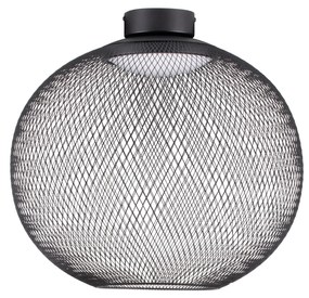 LED čierne moderné stropné svietidlo Kinetic 50
