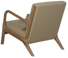 Béžové kreslo Weave – Ixia