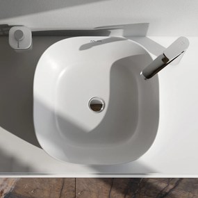 Pultové umývadlo 43 AM.PM Func MFAWCC30430WG biele lesklé