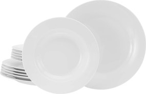 XXXLutz JEDÁLENSKÝ SERVIS Base weiß 12-dielne Creatable - Online Only bytové doplnky - 007768067706