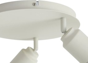 Moderné zapustené bodové svietidlo béžové 3-svetlá IP44 - Ducha