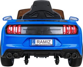 Ramiz Športové autíčko GT na batérie pre deti modré + diaľkové ovládanie