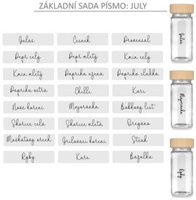 Orion Súprava 16ks koreničiek HERMES 100ml + 4ks organizér na koreničky VASKY - NEREZ + súprava 24ks štítkov