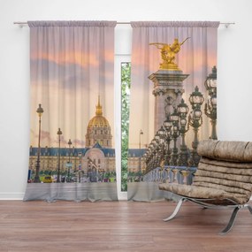 Sablio Záves Paríž Elysejský palác: 2ks 140x250cm