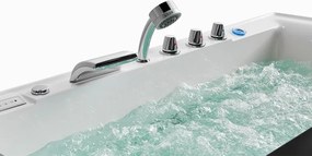 BPS-koupelny Hydromasážna vírivá vaňa Gomera 983C 162x75 s ohrevom vody