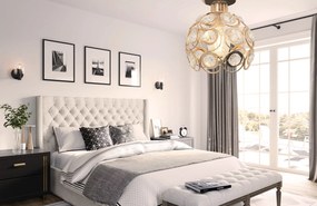 Toolight - Stropná lampa E27 60W APP205-1C, zlatá, OSW-00401