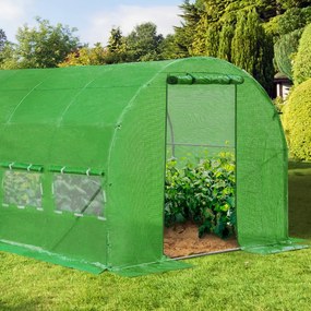 Kvalitný záhradný fóliovník 2,5 x 5 m