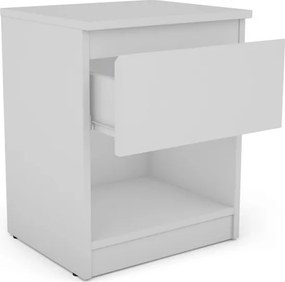 Skrinka /nočný stolík Carlos 401S, biely