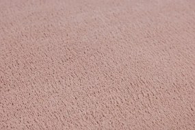 Protišmykový koberec PLUSH ružový