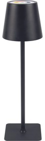 Classbach TL 4025 LED dobíjacia stolná lampa, čierna