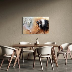 Obraz - Kúzla indiánov (90x60 cm)