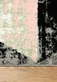 Koberec SLIM 8022 svetlosivý / viacfarebný