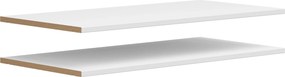 XXXLutz VKLADACIA POLICA, biela, 76,9/1,5/36 cm Carryhome - Skrine - 002427022046