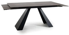 Jedálenský stôl Salvadore 180 x 90 cm, tmavo hnedá