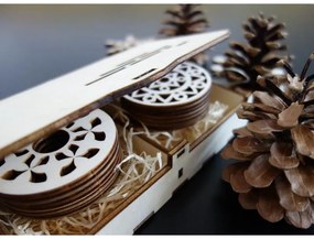 Ozdoby z dreva a plastu, Vianočné a Veľkonočné ozdoby, drevené doplnky PR0043-Christmas decorations