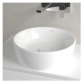 Villeroy & Boch Architectura - Umývadlová misa Ø 450 mm, bez prepadu, alpská biela CeramicPlus 5A2546R1