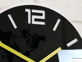 Nástenné hodiny Dixon čierne