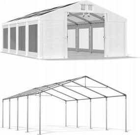 Záhradný stan 5x8 Stanová hala Garáž Das 580 S