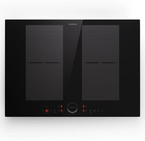 Klarstein Delicatessa 70 Flex, vstavaná indukčná varná doska, 4 zóny, 7000 W, sklokeramika