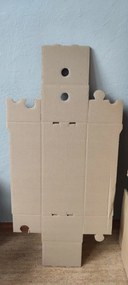 KARTON PAK 2. akosť - Úložné boxy na oblečenie, organizéry do skrine EKO KARTON 18x40x13cm - zásuvka