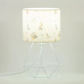 Detská stolná lampa KIDS ROOM 1xE27/60W/230V, priemer 18 cm, motív zvieratiek