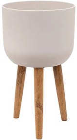 Refined Retro with feet Logan natural white 36x63 cm