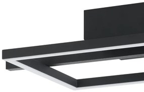 Eglo 901115 - LED Stmievateľné stropné svietidlo AMANDOLO LED/17W/230V čierna + DO