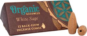 Song of India Organic Goodness - White Sage Množství: 6 ks
