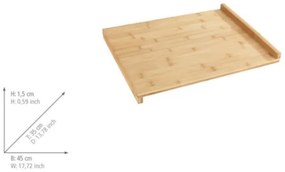 WENKO 53033100 - Krájacia doska 45x35 cm hnedá
