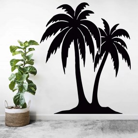 Vyrezávaný obraz na stenu palmy - TROPICAL | SENTOP PR0428 plywood