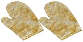 Bellatex Kuchynská chňapka Hadia koža hnedá, 28 x 18 cm, 2 ks