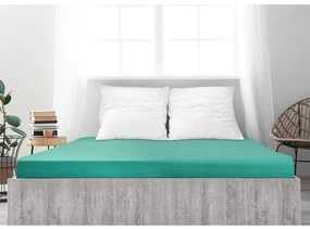 4Home jersey prestieradlo Ideál zelený tyrkys, 140 x 200 cm