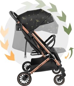Športový kočík Lagos 35 Black / Gold