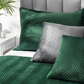 DEKORAČNÁ OBLIEČKA NA VANKÚŠ SOFIA 50X70 CM TMAVOZELENÁ
