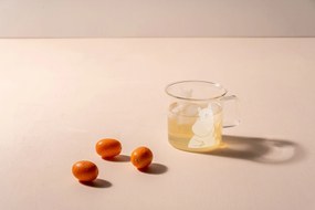 Hrnček Muurla Muminovci Mumintroll sklenený 350 ml transparentný