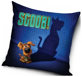 Vankúš SCOOB! - motív Scrappy-Doo - 40 x 40 cm